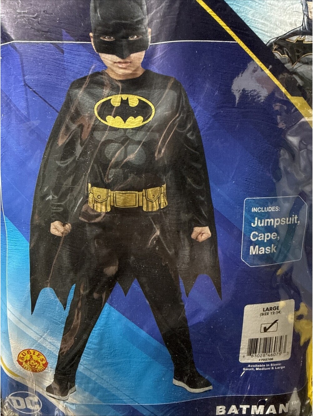 Rubies Halloween Costume DC Batman Size Large